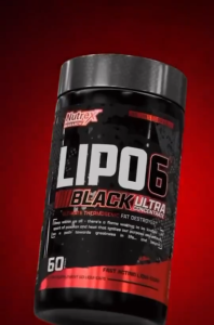 Nutrex LIPO-6 Black UC (60 Caps) – Active Lifestyle Weight Loss Energy Support Focus