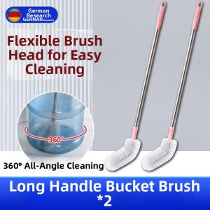 Long Handle Water Barrel Cleaning Brush
