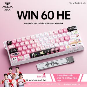 AULA | Bàn Phím Có Dây Cao Cấp Cho FPS Đã Tùy Chỉnh Với Từ Tính