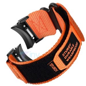 GEEKTHINK | No Gaps Nylon Strap for Samsung Galaxy Watch 6 5 4 40mm 44mm 6Classic 43mm 47mm 42/46mm Bracelet Correas Watch 5Pro 45mm Band