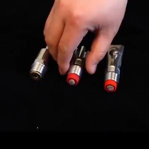 5pcs Pig Nipple Water Drinker Piggery Farm Equipment Stainless Steel Steel Chrome Gold Red Cap 1/2pt Thread Automatic Pig Drinker