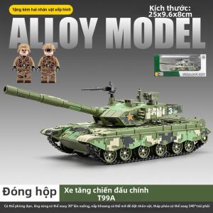 Mô Hình Xe tăng 99A Tán Công Toàn Kim Loại cho Bé Trai