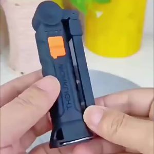 Đèn Pin LED COB Có Thể Sạc Lại Bằng USB Đèn Làm Việc Từ Tính Di Động Có Pin Tích Hợp Đèn Treo Đèn Pin Cắm Trại