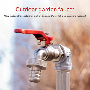 Durable Zinc Alloy Wall Faucet 1/2" Universal Washing Machine Faucet for Outdoor Sink Balcony Garden Faucet Garden Accessories