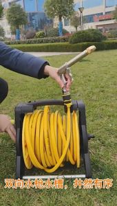 Garden Hose Reel Set 30M Outdoor Garden Hose with Accessories PVC kekili paip Penganjur Paip 1/2 hose