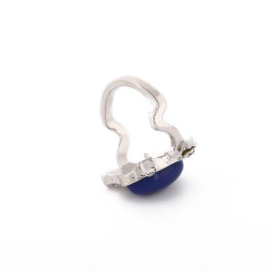 The Vampire Diaries Rings Elena Gilbert Daylight Rings Vintage Crystal Ring With Blue Lapis Fashion Movies Jewelry Cosplay
