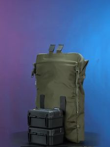 2025IDOGEAR Small Steel Scorpion 2L Tactical Vest Water Bag Backpack Lightweight Outdoor Hiking Water Bladder Bag