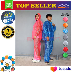 Jas Hujan Dewasa Pria Wanita: Raincoat Raincity Ritz