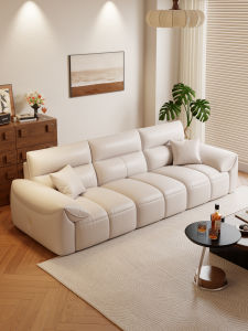 DONGMU | Genuine Leather Sofa Piano Key Full-Grain Cowhide Italian