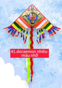 Diều doraemon siêu nhện Batman phụng tuổi thơ loại trẻ em màu ngẫu nhiên dạng tam giác giá bán sản xuất tại xưởng