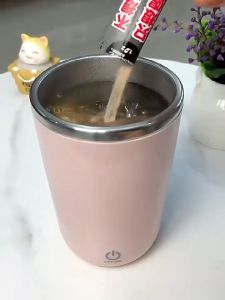 Keromee Magnetic Mixer Cup ถ้วยกาแฟอัตโนมัติแบบชาร์จไฟได้สำหรับ Home Office Travel