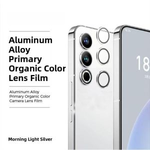Tempered Glass Camera Lens Ring for Meizu 21/21Pro/20/20Pro/Classic Mobile Phone Integrated Camera Protection Ring Anti-scratch Drop-proof Lens Ring