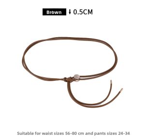 BILLI ZILLY | Decorative Leather Rope Belt for Dresses Sweaters and Coats