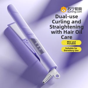 Mini Portable Dooraa RD-198 Hair Straightening And Curling Iron Negative Ion Protection Hair Domestic Travel Salon Use