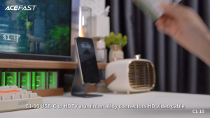 Acefast C1-10 USB-C to HDMI 4K 60Hz Cable 1.8M Video Cable