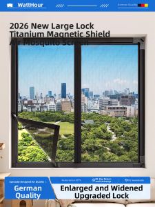 Watthour | Anti Mosquito Magnetic Removable Invisible Window Screen