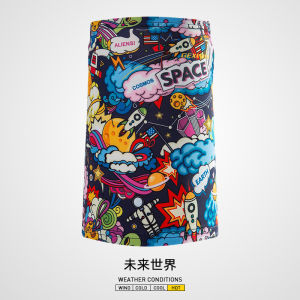 KUWUBIANJING | Ice Silk Childrens Face Mask Scarf And Neck Cover