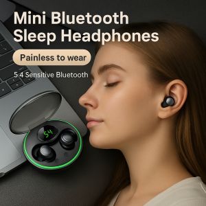 Bone Conduction Bluetooth Headset In-Ear Sleep Earphone Noise Reduction Ultra-Long Battery Life Sports Bluetooth Headset