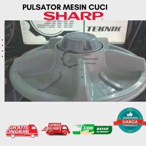 PULSATOR MESIN CUCI SHARP ES-T85CL MANUAL 2 TABUNG AS GIGI 10 DIAMETER 34 CM Komponen Stand Washer/Dryer - Lazada