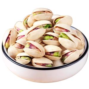 Original Color Salt Baked Large Particle Pistachios 500g Bagged Snacks Unbleached Special Dry Fruits New Stock Nuts Health Snacks