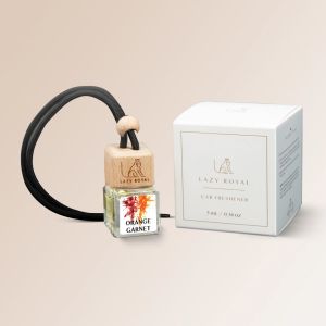 Lazy Royal: Orange Garnet Car Accessory Air Freshener - Inspired by Lime Basil & Mandarin (5ML)