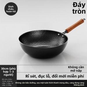 Chảo Gang Truyền Thống Hỗ Trợ Bếp Từ