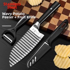 CMGF | Wavy Edge Sawtooth Multifunctional Kitchen Knife