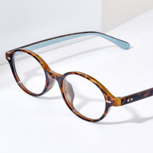 NIANZHEN TR90 Kính mắt khung phụ nữ 2025 hình bầu dục thiết kế thương hiệu kính người đàn ông siêu nhẹ trọng lượng Kính Mắt Kiểu cổ điển hoài cổ kính 72351