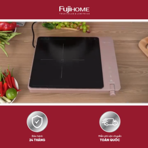 Bếp từ đơn FUJIHOME IC1207P Nhập khẩu 9 mức nhiệt 1900W điều khiển cảm ứng- núm vặn hẹn giờ tự động ngắt thông minh