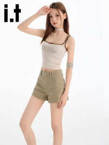 izzue | Vintage Distressed Denim Shorts Slim Fit