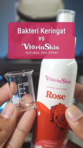 VLORINSKIN DEO SPRAY DEODORAN SPRAY PENGHILANG BAU BADAN MENGURANGI BAKTERI BERLEBIHAN PENYEBAB BAU BADAN