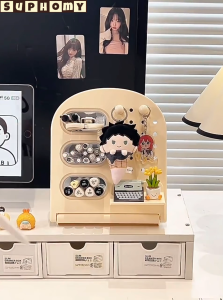 Pegboard Organizer oblique pen holder storage rack multi-functional office desktop storage box stationery storage rack