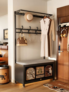 MEISD | Entryway Multi-Function Coat Rack and Shoe Bench