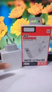 Batok Adapter RDMI NOTE 12 PRO 5G 280W Fast Charger Support Fast Charging