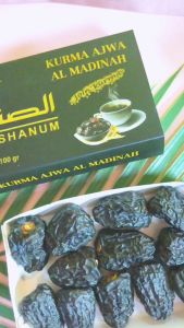 Kurma Ajwa Bq 100 g/Kurma Ajwa/Kurma Ajwa Madinah