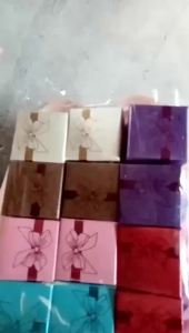 *New! 5Pcs Bow Jewelry Box Ring Earrings Bracelets Necklace Organizer Paper Jewelry Gift Packaging Box Wedding Proposal Supplies