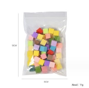 ฟองน้ำไล่สีเจล ฟองน้ำไล่สี ออมเบร ฟองน้ําไล่สีเล็บ ฟองน้ำลูกเต๋า - สีเจล, สีเหลือ, สีชมพู, สีเขียว