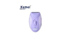 Kemei | Máy Cạo Lông Điện Sạc Lại Kemei Dành Cho Nữ Máy Tỉa Lông Vùng Bikini Toàn Thân Chân Nách Loại Bỏ Chai Sạn Ở Chân