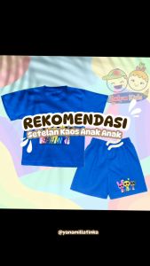 Setelan Anak Incredibox Sprunki Setelan Kaos & Celana Anak One Set Fashion Anak