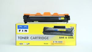 Fin ตลับหมึก เทียบเท่า รุ่น Brother TN-1000 (TN1000) สำหรับเครื่อง Brother HL1110 HL1210w DCP-1510 MFC1610w MFC1810 MFC1815 MFC1910