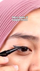 YOU Stay All Day Pen Eyeliner | Black Eyeliner | Hitam / Dark Brown | Waterproof | Long-wear BPOM