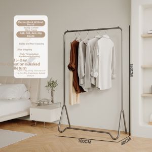 Home Clothing Rack Double Rod