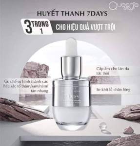 HUYẾT THANH 7 DAY QUEENIE SKIN Dưỡng Trắng Căng Mịn