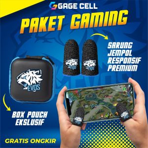 BLACKSHARK BONUS BOX - 2PCS SARUNG JEMPOL JARI GAMING GAME FF PUBG ANTI KERINGAT BASAH SUPER SENSITIF PREMIUM