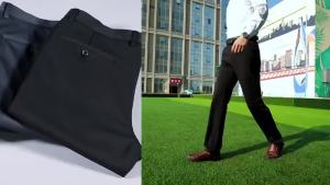 Mens Formal Pant Office Pants for Men Stretchable Elastic Casual Long Trousers Business Man Father seluar slack lelaki