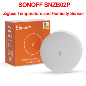 Sonoff | SONOFF SNZB 02P EWeLink Smart Home Gadgets ZigBee Temperature Sensor Humidity Detector Thermometer Alexa Google Assistant Yandex