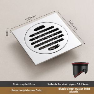 Invisible Anti-odor Floor Drain
