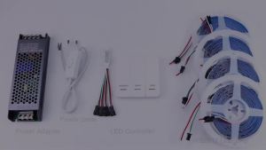 1-4pcs/lot WS2811 IC Pixel Addressable Horse Race LED Strip Light DC 24V Running Water Flowing Tape Lamp Decor 3000K/4000/6000K