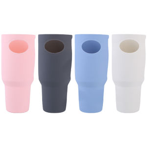[Tenda]Silicone Tumbler Protector Boot Anti-Scratch Full Body Sleeve Case Non Slip Water Bottle Sleeve for Stanley 40oz Tumbler