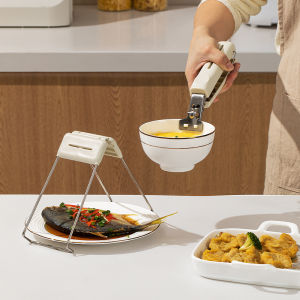 Heat-Resistant Bowl and Plate Clip